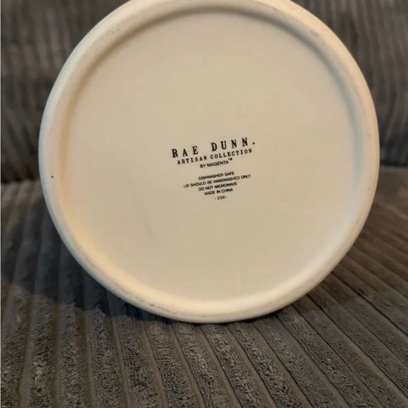 Rae Dunn Beige 'BONES' Ceramic Pet Treat Jar - Picture 4 of 9